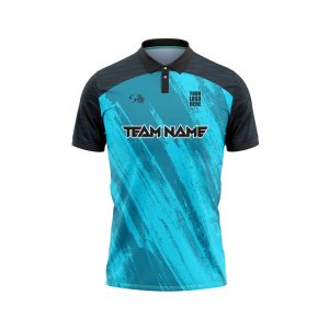 Aqua Splash Customized Cricket Team Jersey Design