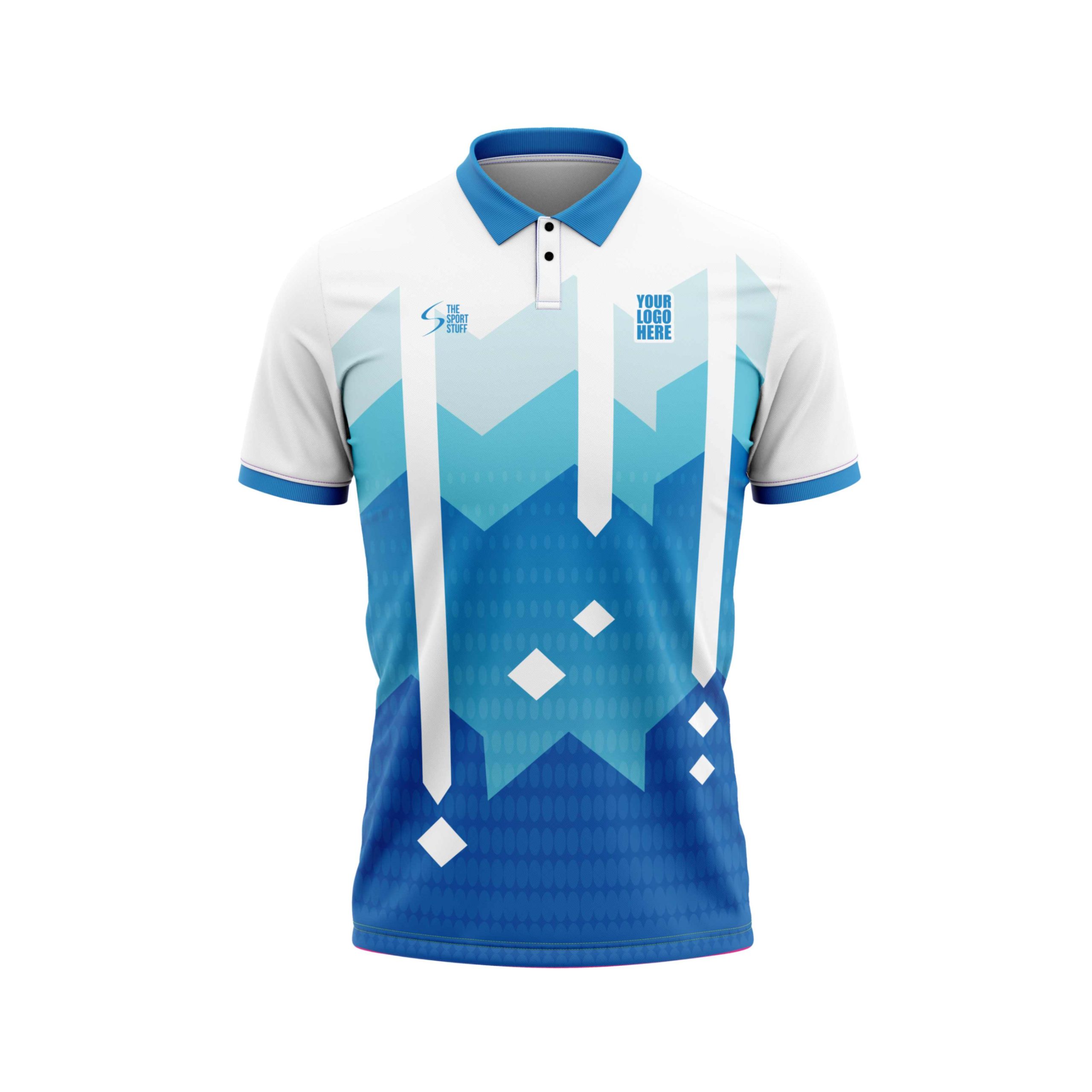 White Sword Customized Cricket Jersey Design