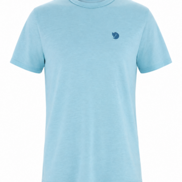 Light Blue Crew Neck Short Sleeve T-Shirt
