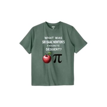 Olive Green Newton Graphic T-Shirt